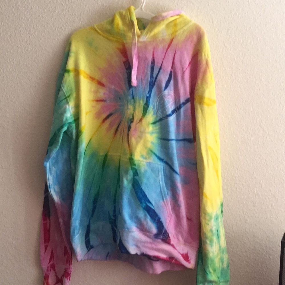 Sand Cloud tie dye hoodie
